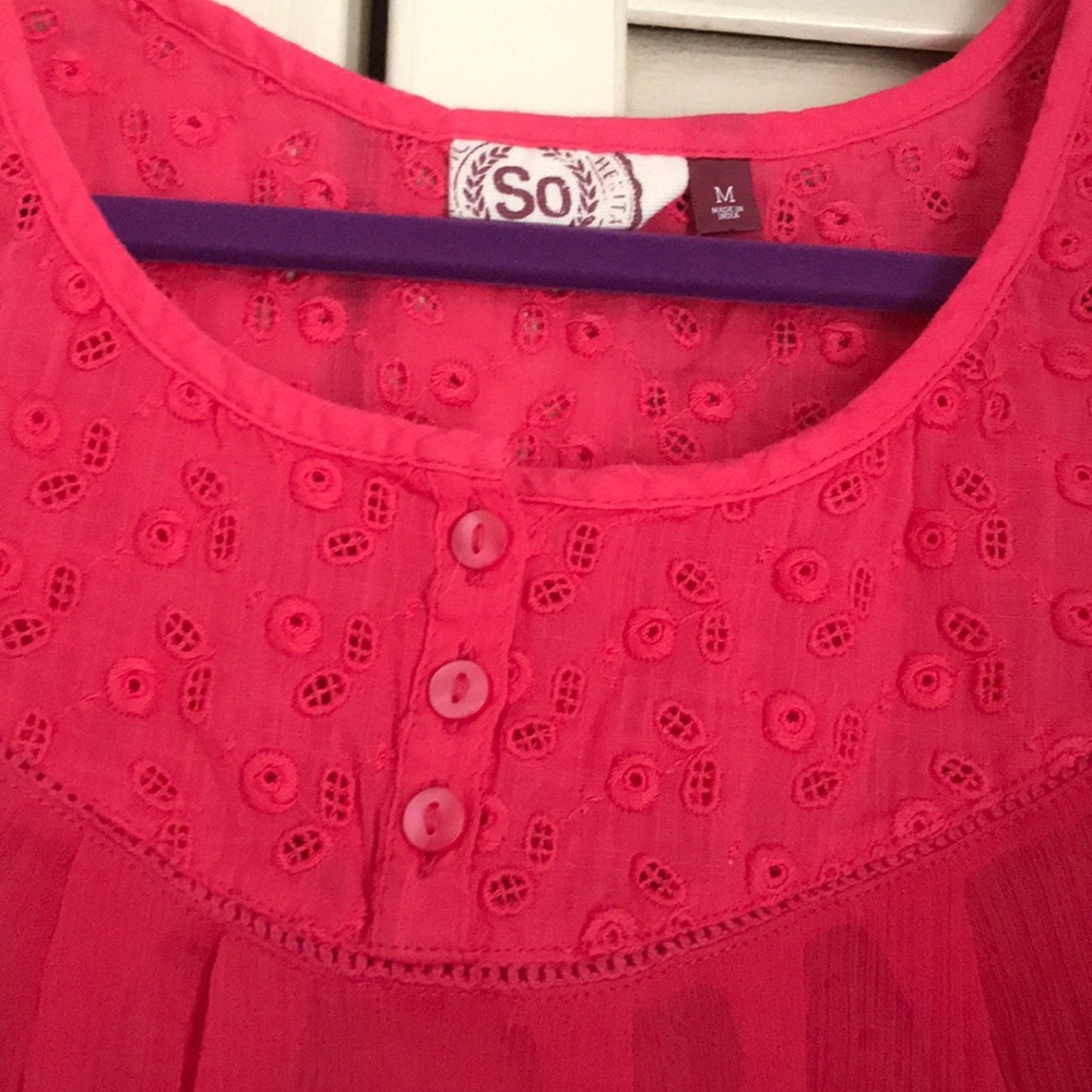 Sheer Racer back tank top - Picture 2 of 4